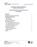 Guía metodológica de proyecto de aula