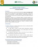 Guía de observación de campo y formato de reporte. La violencia cotidiana
