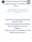 Composición y organización romana