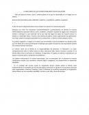 La influencia de los valores familiares en mi educación