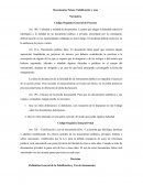 Documentos falsos y su uso