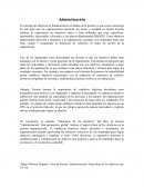 La administración y administración pública