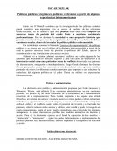 Políticas públicas y regímenes políticos