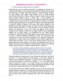 Examen de lectura "La Celestina"