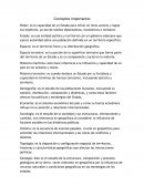 Conceptos de geopolítica