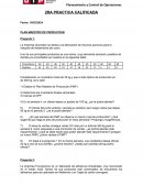 Planeamiento y Control de Operaciones