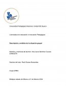 Descripción y análisis de la situación grupal