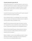 Sistema Nacional de Protección Civi