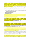 Auditoría de Estados Financieros. Auditoria Gubernamental