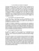 La vida cotidiana como objeto de investigación