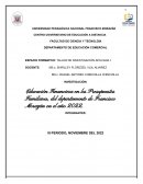 Educación financiera en los presupuestos familiares, del departamento de Francisco Morazán en el año 2022