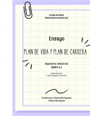 Mi plan de vida! Mi plan de carrera