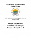 Diferencias entre países desarrollados y subdesarrollados