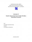 Diseño Instruccional de la Unidad Temática “Telemática Educativa”