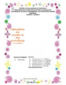 Análisis sobre la pedagogía del amor