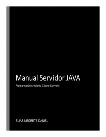 Manual creacion de programa cliente servidor en Java. Página 1
