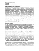 Infecciones de tracto urinario