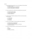 Pre test de salud mental