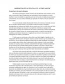 Narracion de la pelicula “El último vagón”