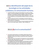 Mapa conceptual de las tecnologias