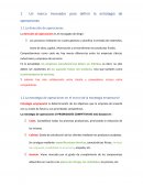 Comercio internacional. Estrategia de operaciones