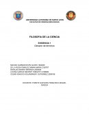 Filosofía de la ciencia, glosario de terminos