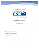 Actividad 1 - administración. Glosario. Cuadro comparativo