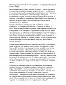 Metodología General, Diseño de la Investigación y Cronograma de Trabajo: Un Enfoque Integral