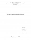 La familia como agente de socialización