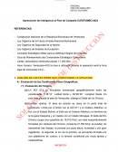 Apreciación de inteligencia al Plan de Campaña CATATUMBO