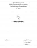 Ensayo y Ciencia del Deporte