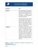 Gestion educativa Ejes y dimensiones