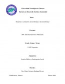 Resumen y conclusión: Sostenibilidad y Sustentabilidad