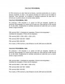 Cálculo PIB nominal