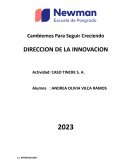 Dirección de la innovación. Actividad: Caso Tincre S. A.