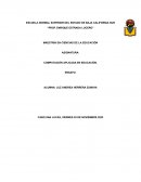 Computación aplicada en educación