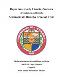 Medios alternativos de solución de conflictos