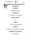 Investigación Electrecidad y electrónica