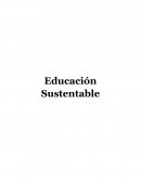 Educación Sustentable
