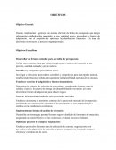 Objetivos,proveedores, propiedades de piezas y conclusión