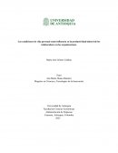Las condiciones de vida personal como influencia en la productividad laboral de los colaboradores en las organizaciones