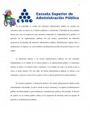 Perspectivas de abordaje del fenómeno administrativo Público