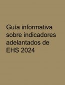 Guía informativa sobre indicadores adelantados de EHS 2024