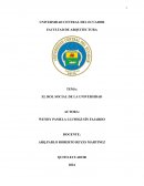 El rol social de la universidad