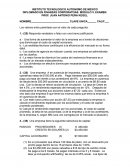 Finanzas corporativas. Examen