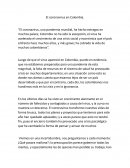 Comunicación oral y escrita. El coronavirus en Colombia