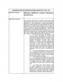 Sistematización de referencias bibliográficas