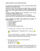 Gestión de stocks Ejercicio práctico