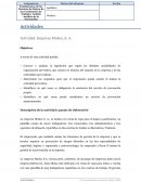 Actividad: Empresa Muñoz, S. A.