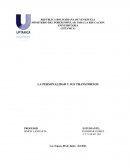 La personalidad y sus transtornos